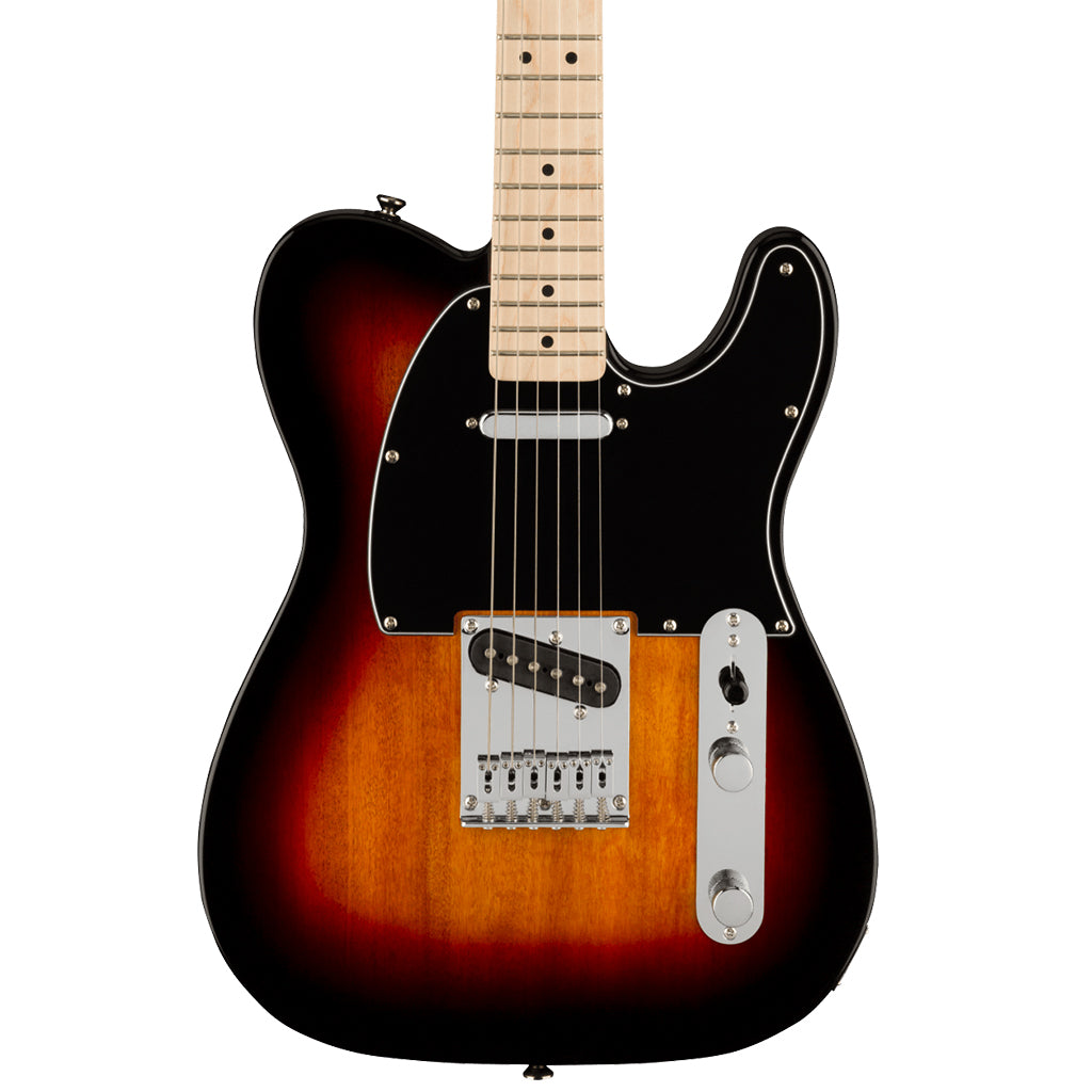 Squier - Affinity Series™ Telecaster®, Maple Fingerboard, Black Pickguard, 3-Color Sunburst-Sky Music
