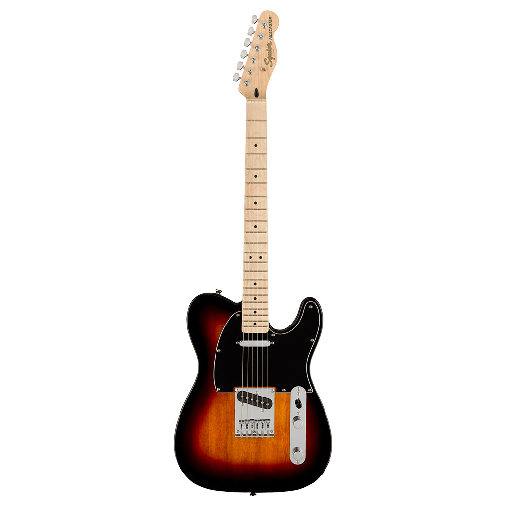 Squier - Affinity Series™ Telecaster®, Maple Fingerboard, Black Pickguard, 3-Color Sunburst-Sky Music