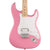 Squier Sonic™ Stratocaster® HT H - Maple Fingerboard - White Pickguard - Flash Pink