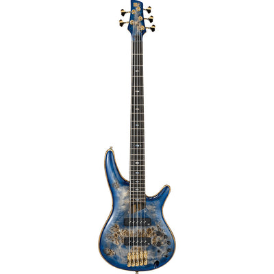 Ibanez SR2605 5 String Bass - Cerulean Blue Burst