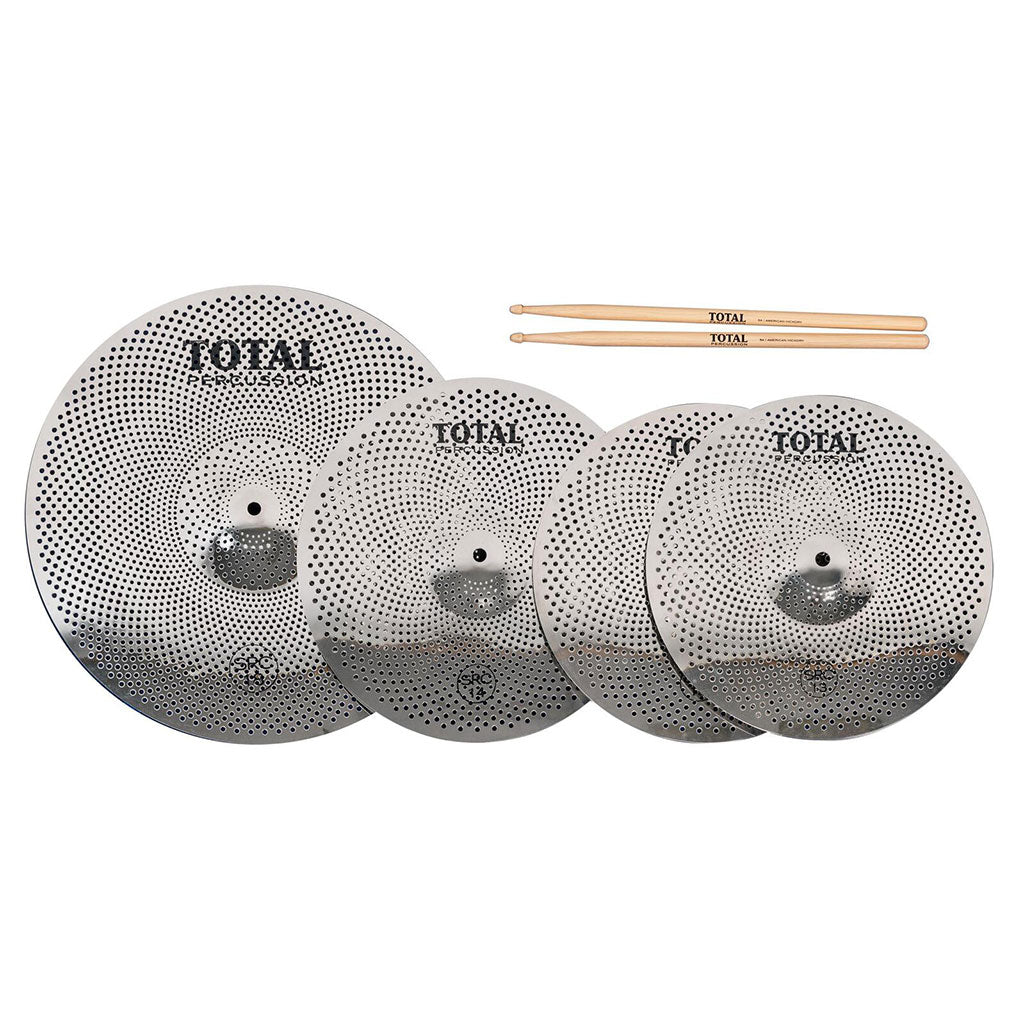 Total Percussion - SRC45 Sound Reduction Cymbal Box Set 13PR/14/18 Set