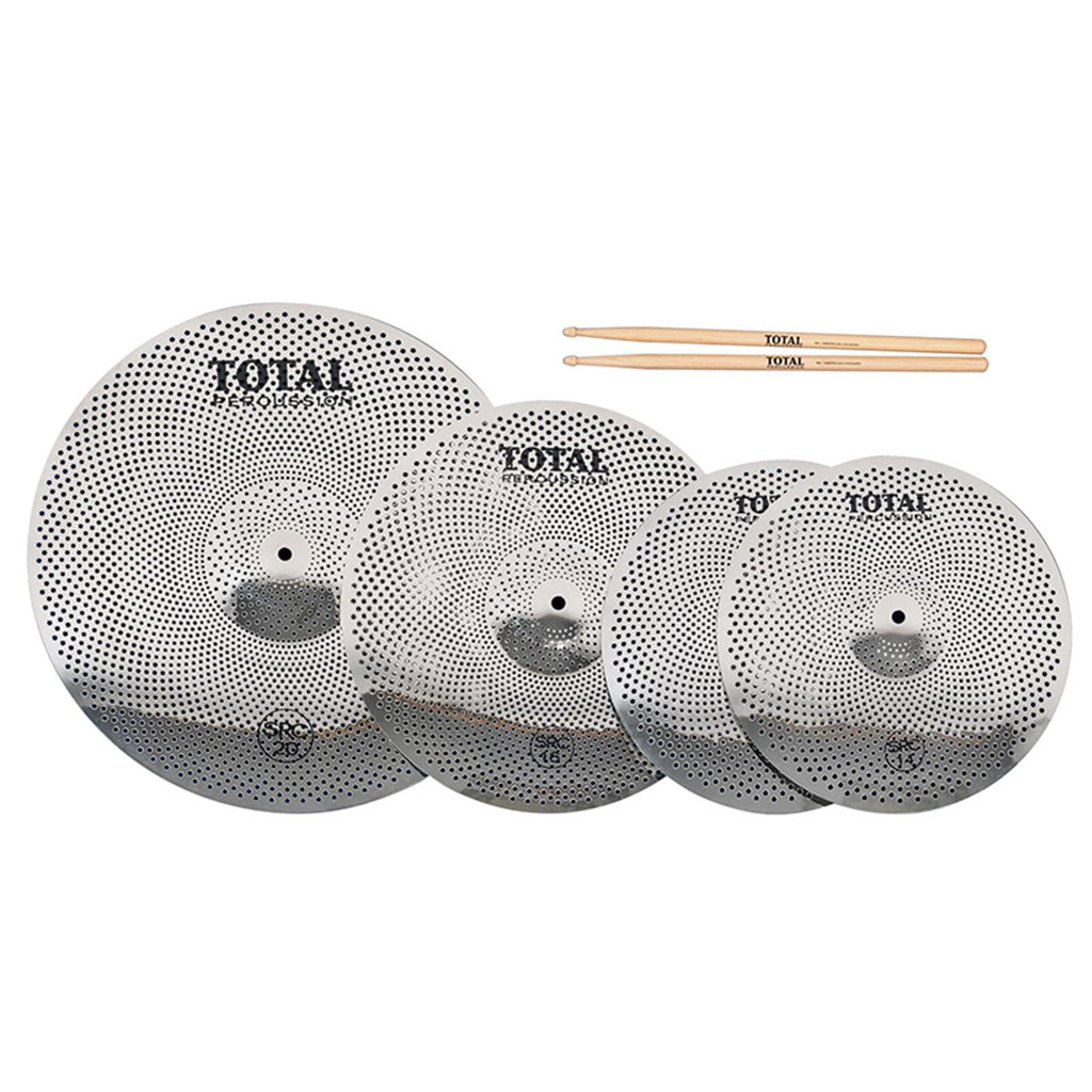 Total Percussion - SRC50 Sound Reduction Cymbal Box Set 14PR/16/20