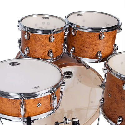Mapex - Storm - 5 Piece Drum Kit with Hardware - Camphor Wood Grain - 20, 10, 12, 14, 14S
