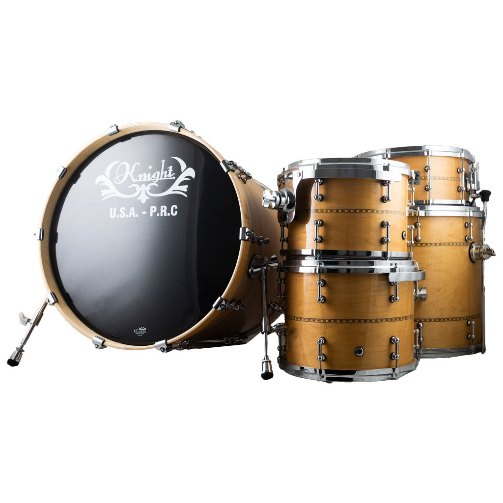Knight - Sun Series 5-Piece Drum Kit with Hardware - Natural