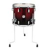 PDP 14"X12" Floor Tom - Red To Black Fade-Sky Music