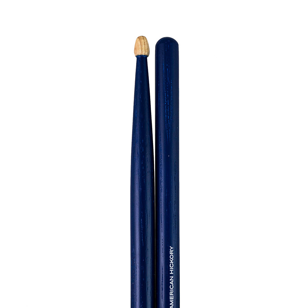 Total Percussion - 5A Drumsticks - Wood Tip, Blue