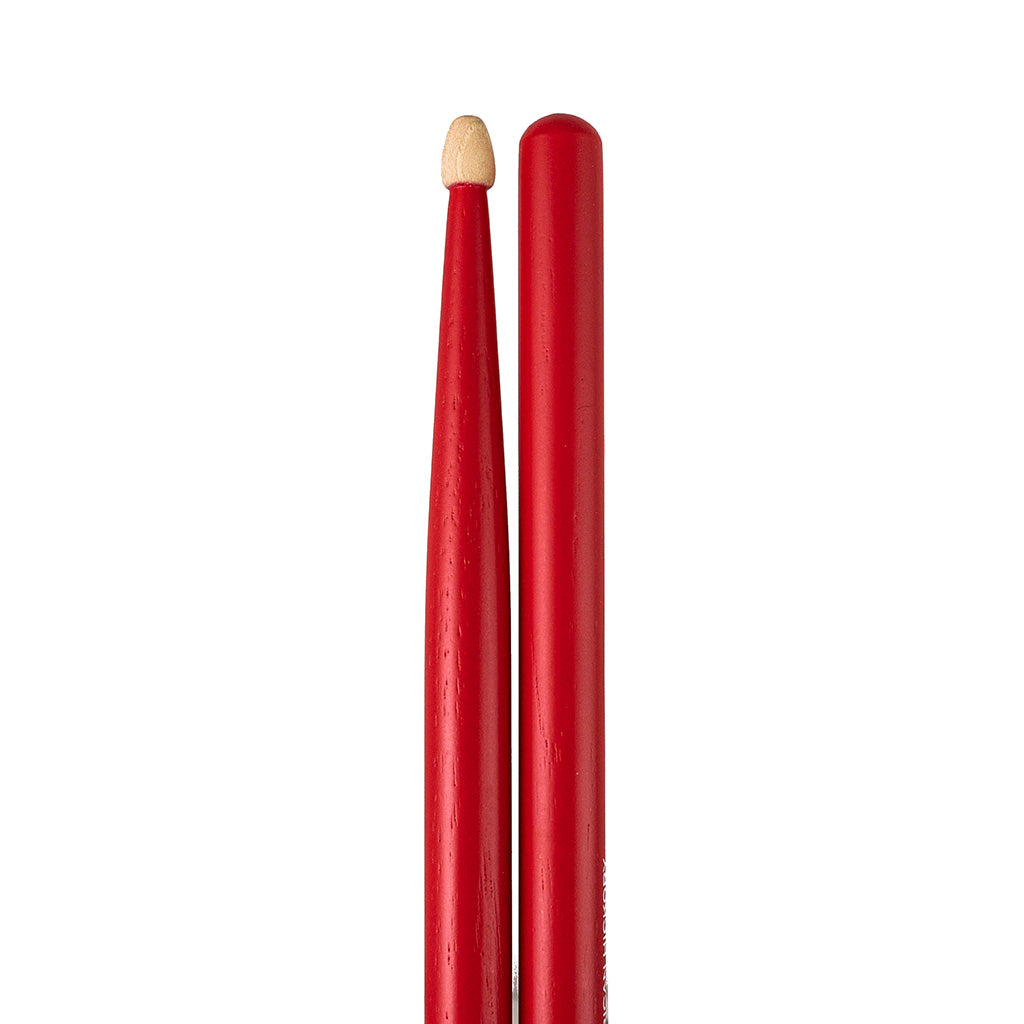 Total Percussion - 5A Drumsticks - Wood Tip, Red