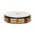 Meinl - Wood Tambourine - With 2 Rows Brass Jingles - African Brown