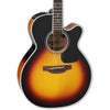 Takamine - Pro Series 6 NEX AC/EL Guitar with Cutaway - Brown Sunburst-Sky Music