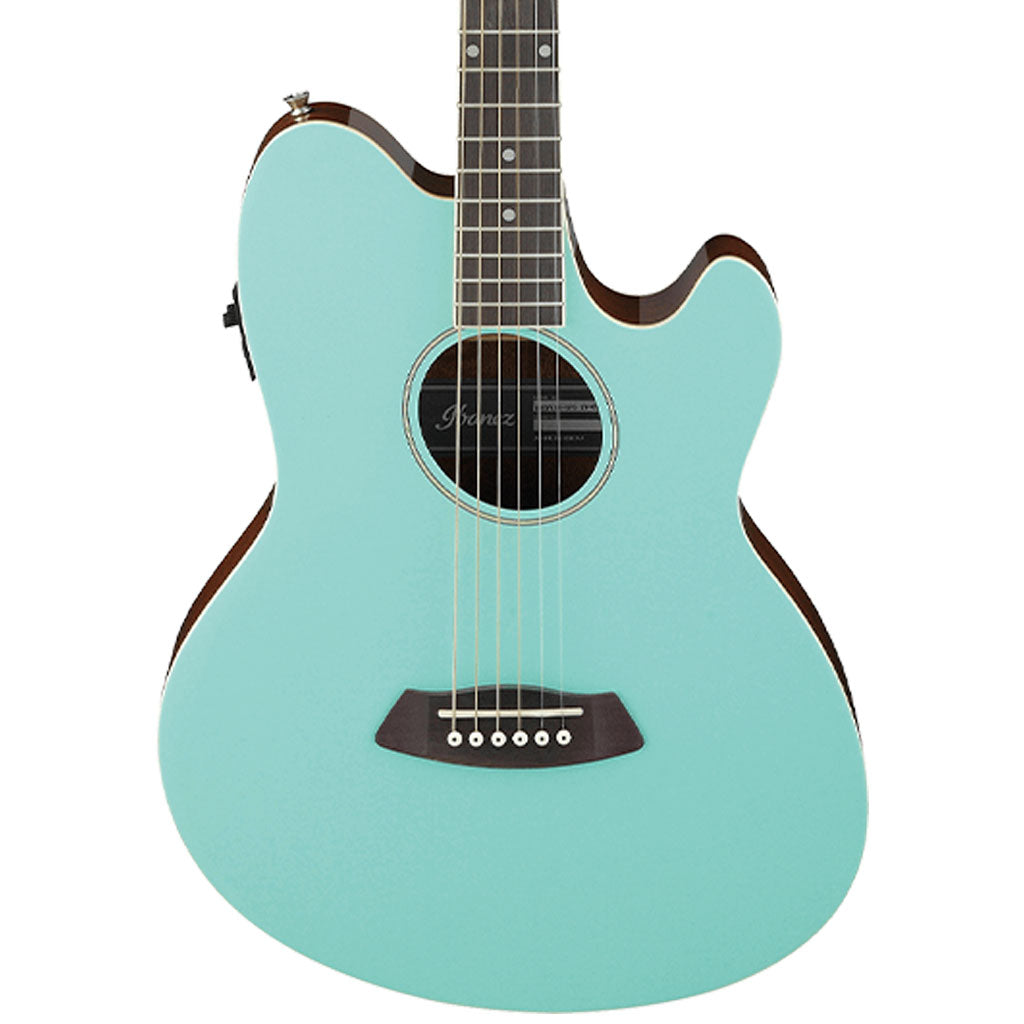 Ibanez - TCY10E Acoustic Guitar - Sea Foam Green High Gloss