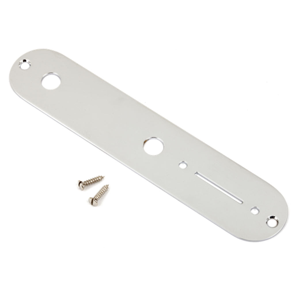 Fender - Vintage Telecaster Control Plate, 2-Hole (Chrome)
