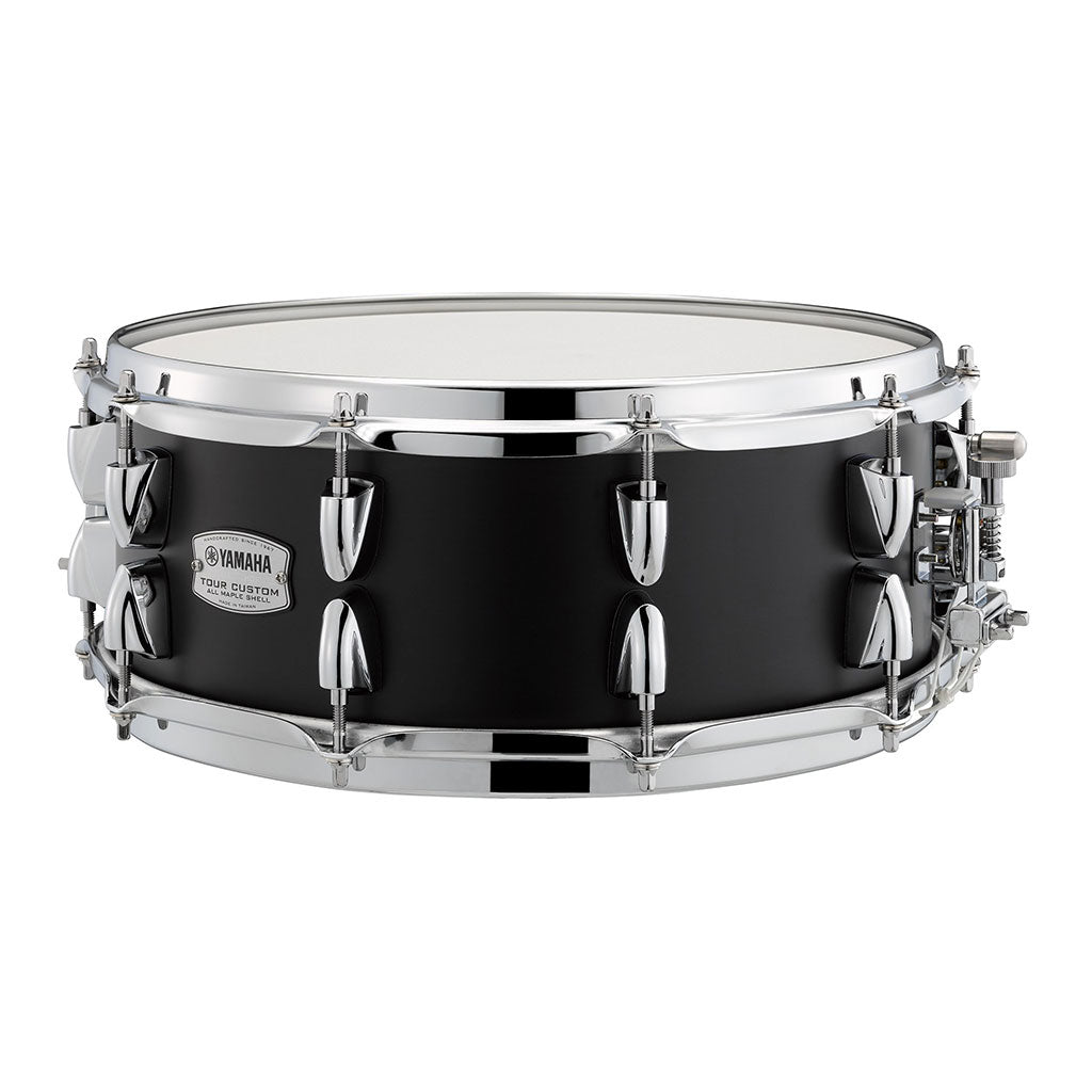 Yamaha - Tour Custom - Maple Snare - 14x5.5 - Licorice Satin