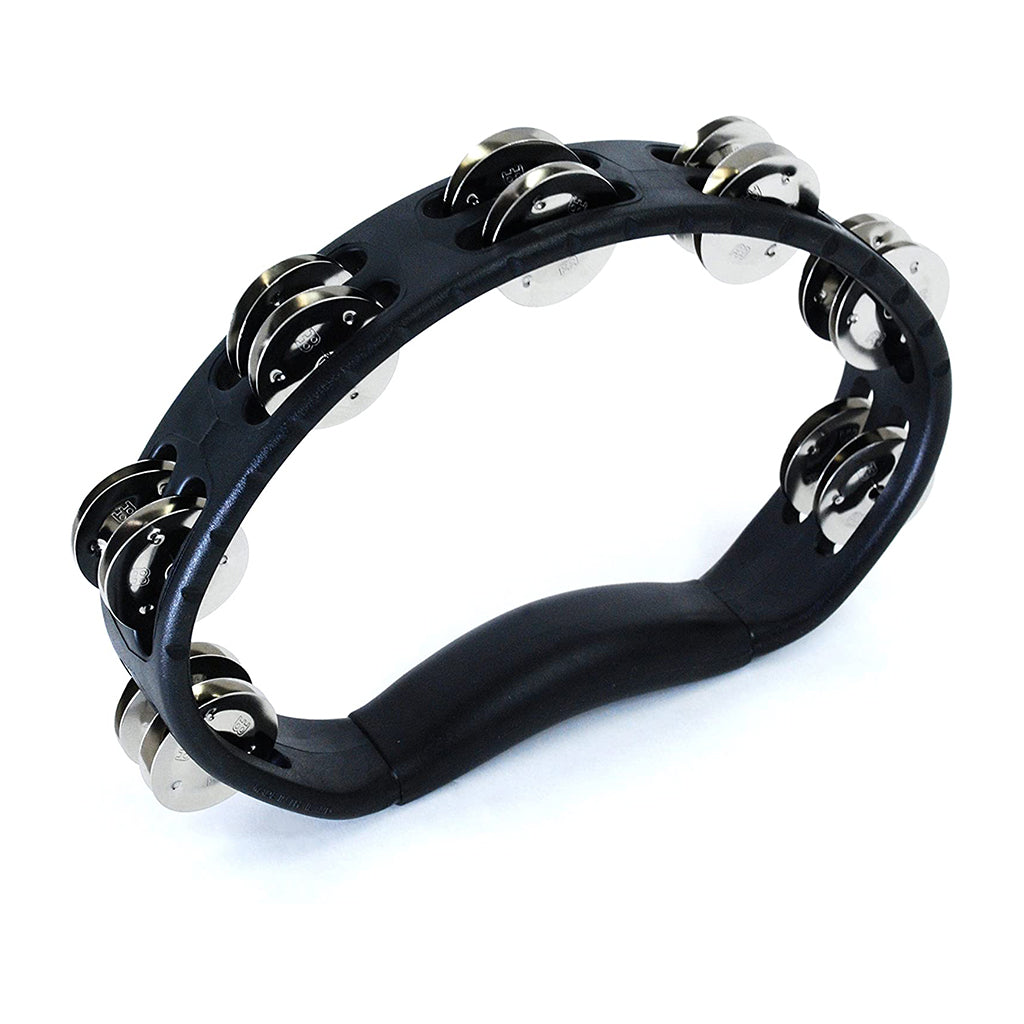 Meinl Handheld Tambourine - 2 Rows - Steel Jingles-Sky Music
