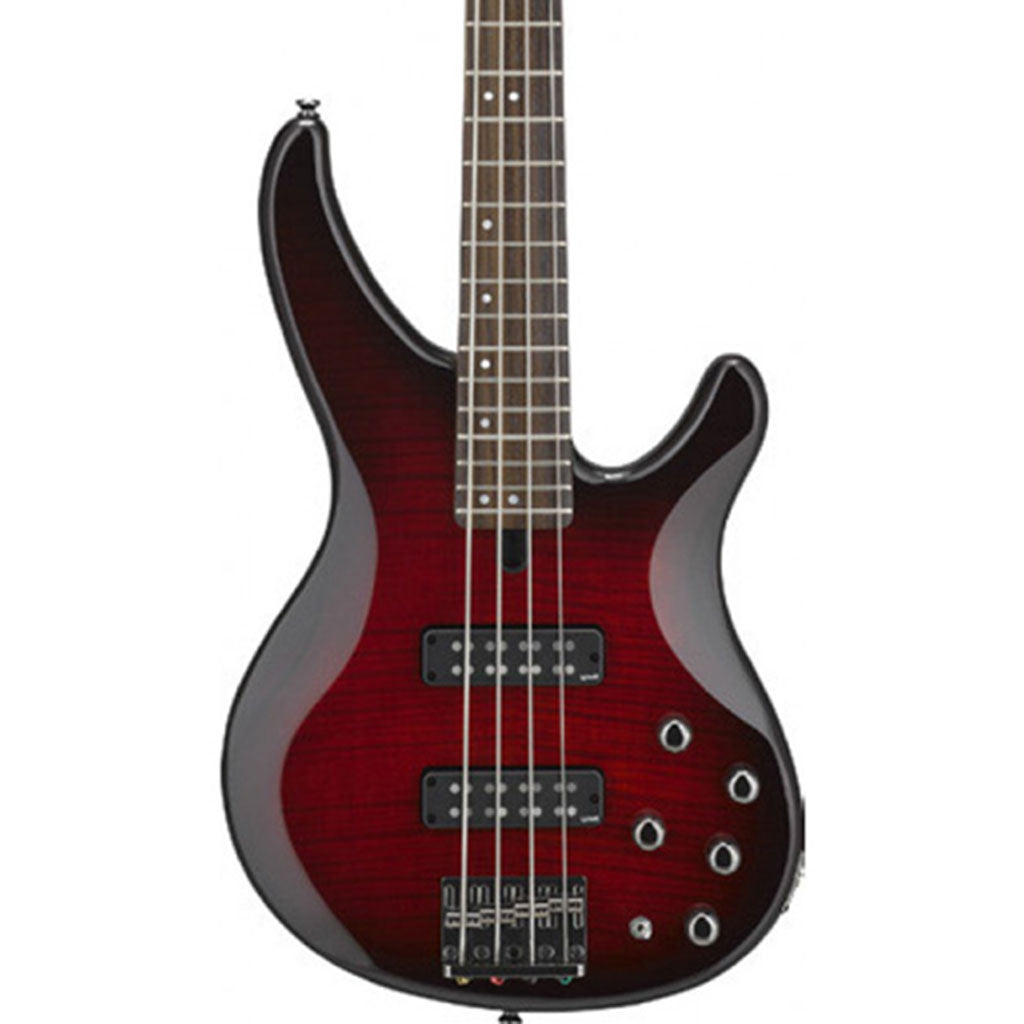 Yamaha TRBX604FMDRB Electric Bass Guitar - Dark Red Burst