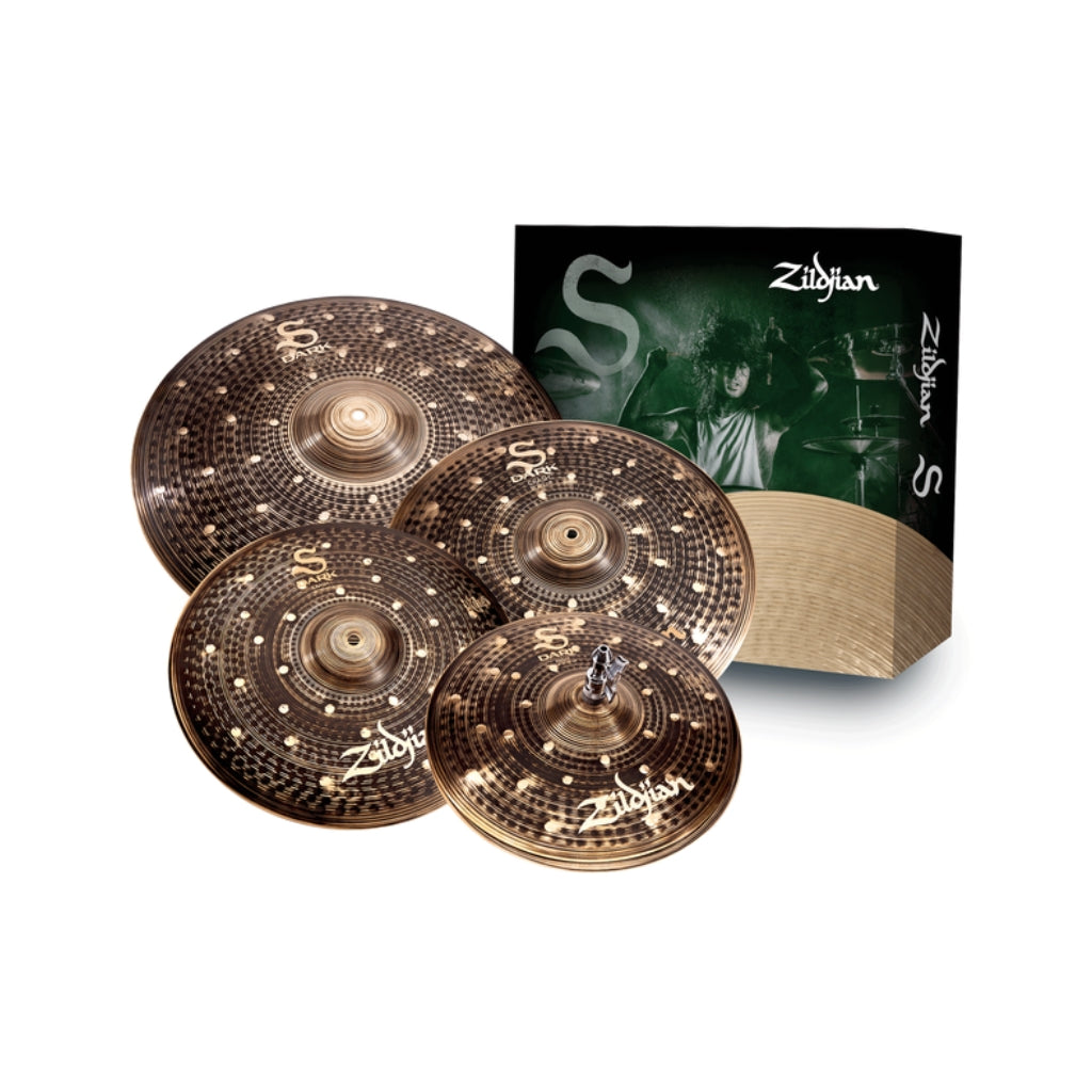 Zildjian S Series Dark Cymbal Set - 14&quot; 16&quot; 18&quot; 20&quot;