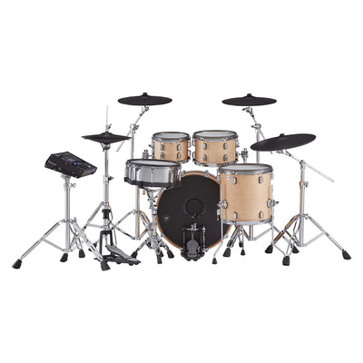 Roland - VAD706 V-Drums - Acoustic Design 5-Piece Electronic Drum Kit - Gloss Natural