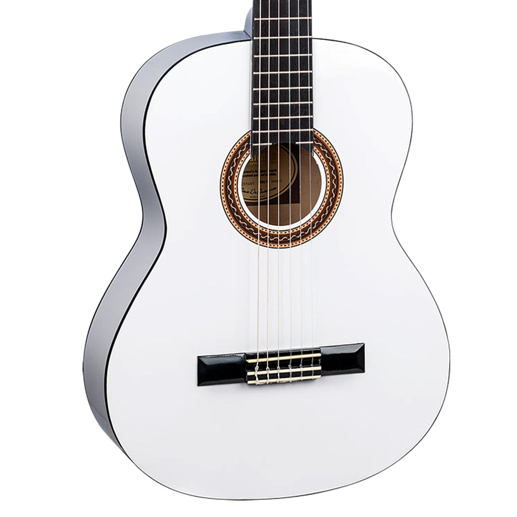 Valencia 100 Series 4 4 Classical Guitar White