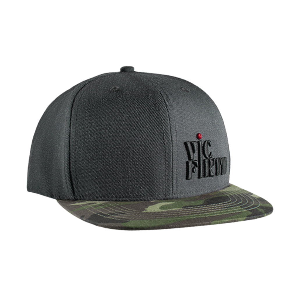 Vic Firth Grey Camo 6 Panel Snapback Hat