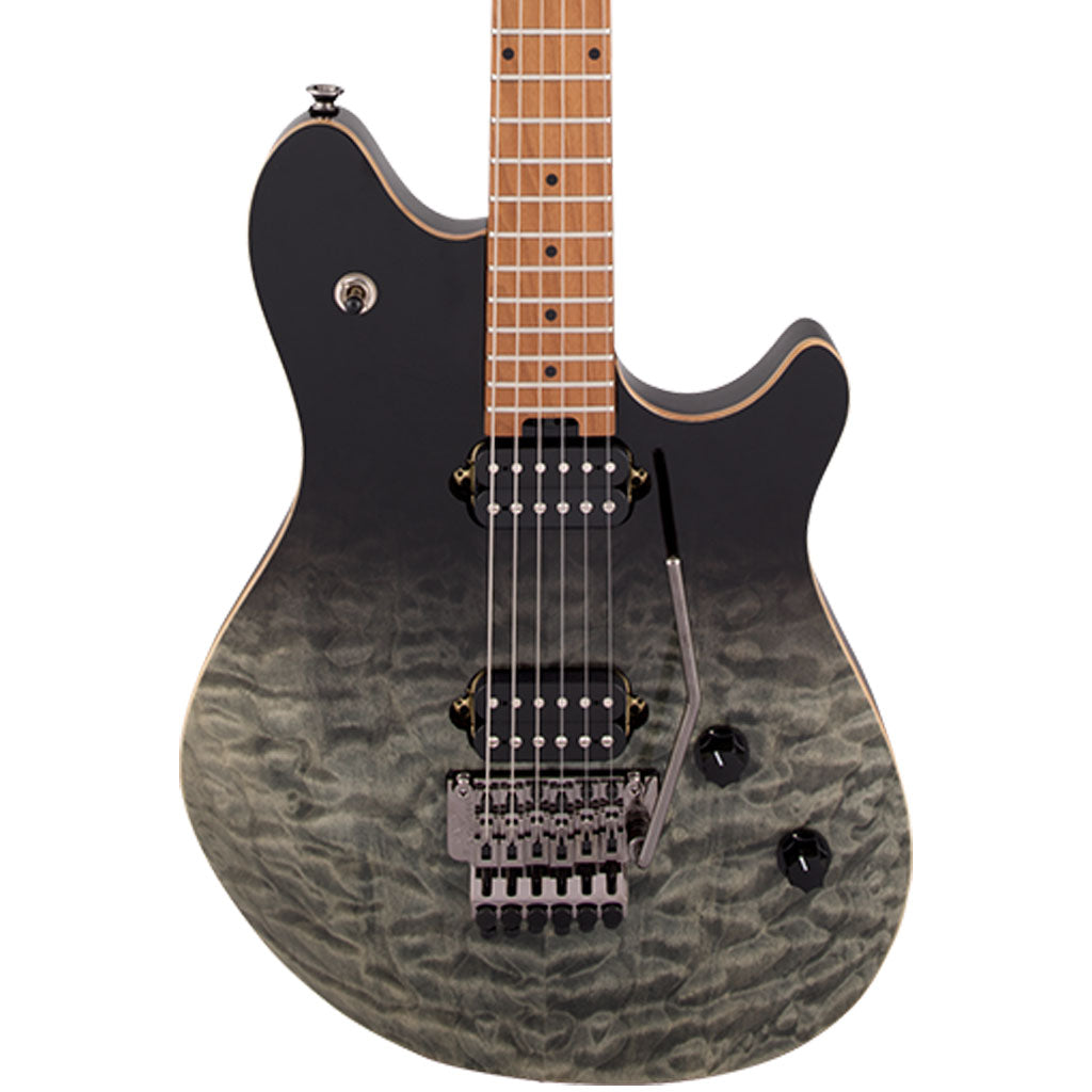 EVH Wolfgang Standard Quilted Maple Black Fade Baked Maple