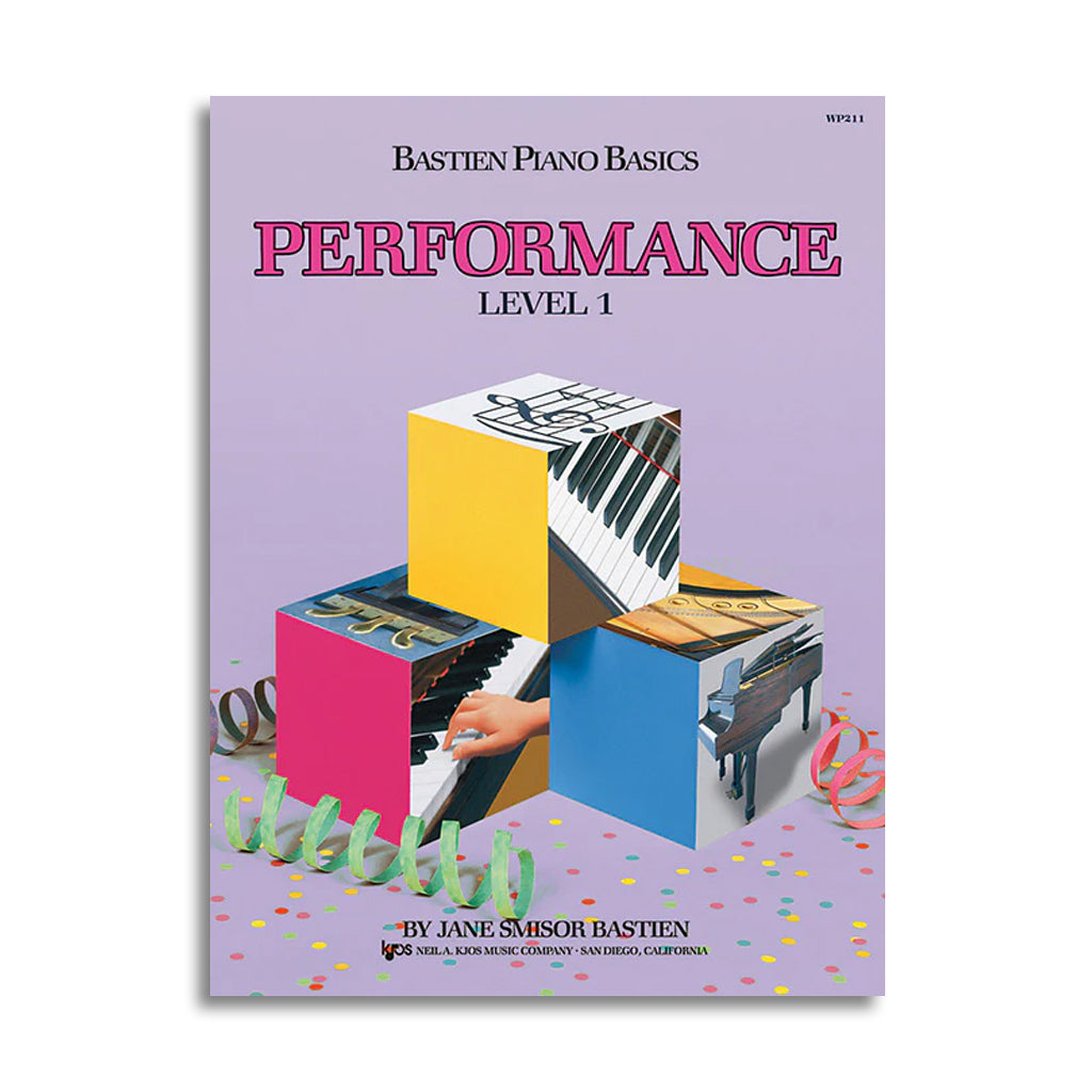 Bastien Piano Basics Performance Level 1