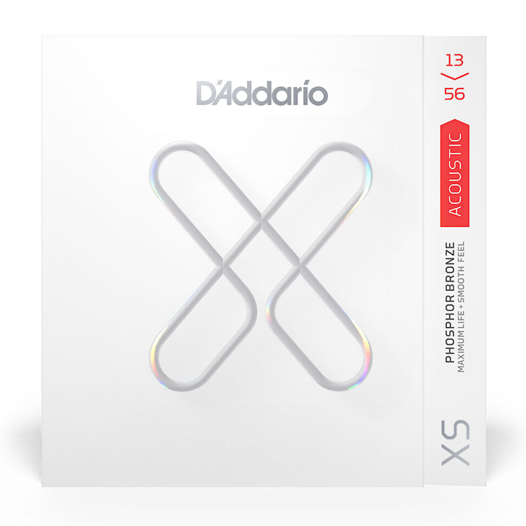 D'Addario - XS Phosphor Bronze - Acoustic Guitar Strings - 13-56