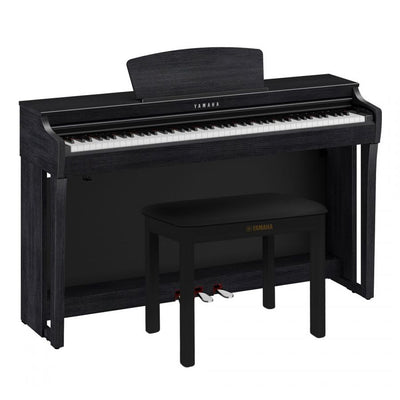Yamaha Clavinova CLP725B Digital Piano With Bench Black
