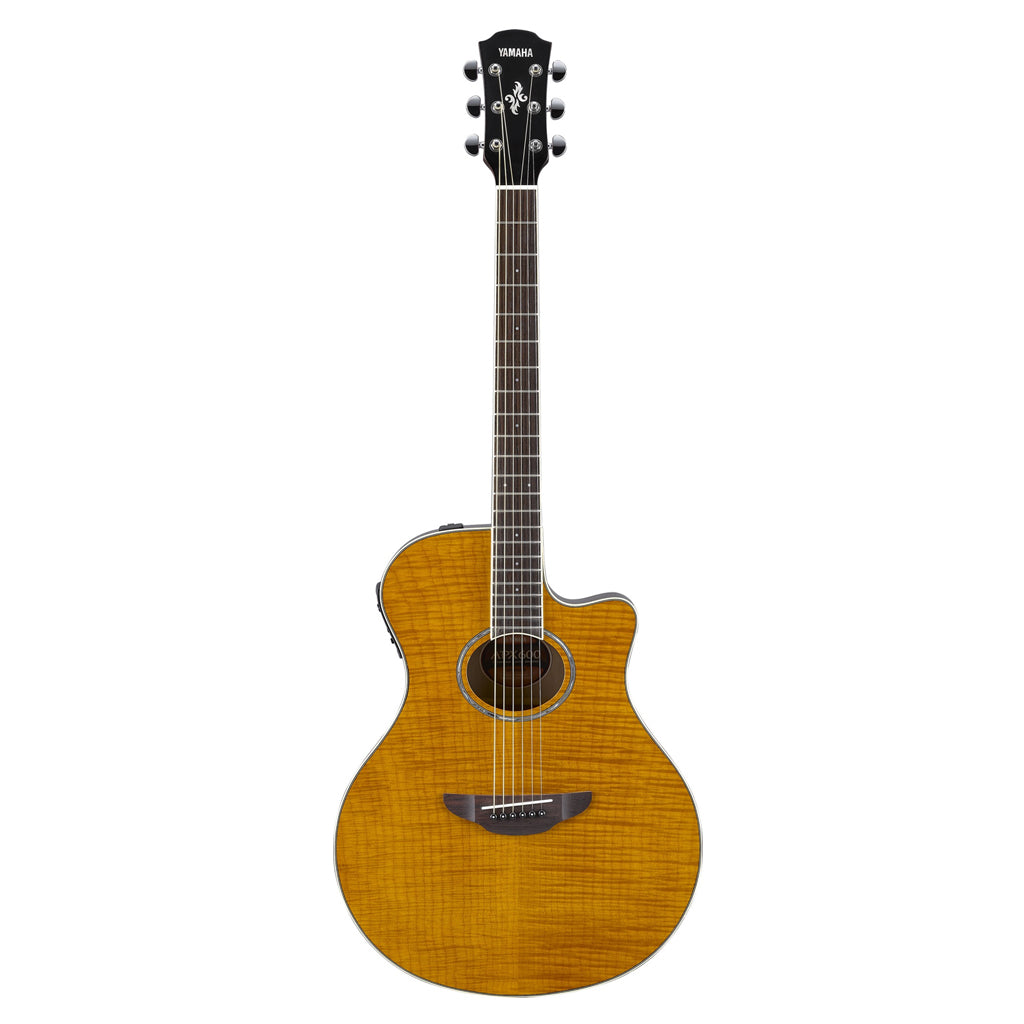 Yamaha APX600FM Amber Flamed Maple Acoustic Electric Guitar