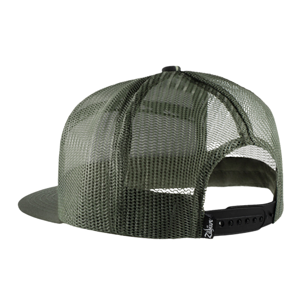 Zildjian Camo 7 Panel Trucker Hat