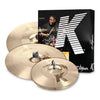 Zildjian - K Custom Hybrid - Cymbal Set - 14.25 ,17, 21 - Matched Set