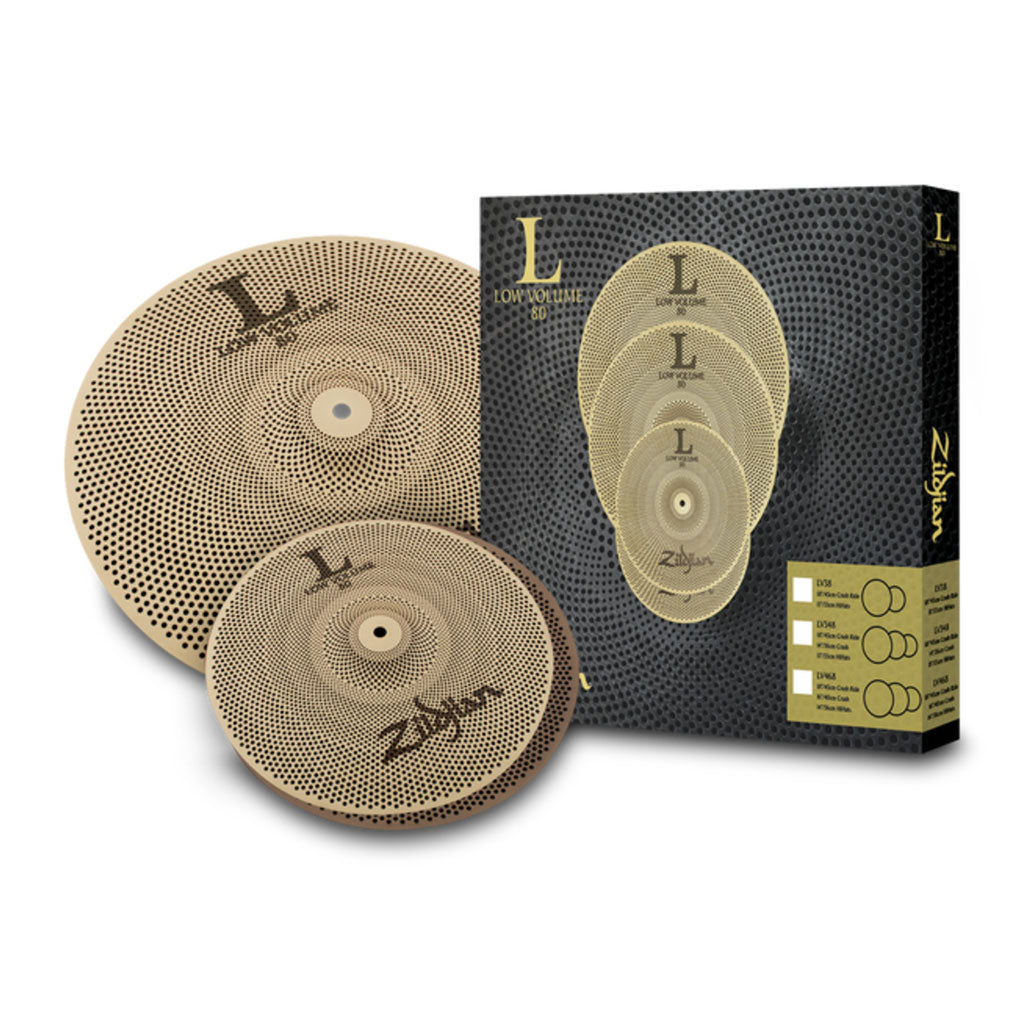 Zildjian - L80 Low Volume - Cymbal Pack - 13&quot; &amp; 18&quot;
