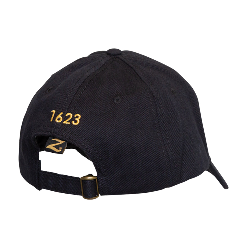 Zildjian Classic Black Baseball Cap with Gold Logo